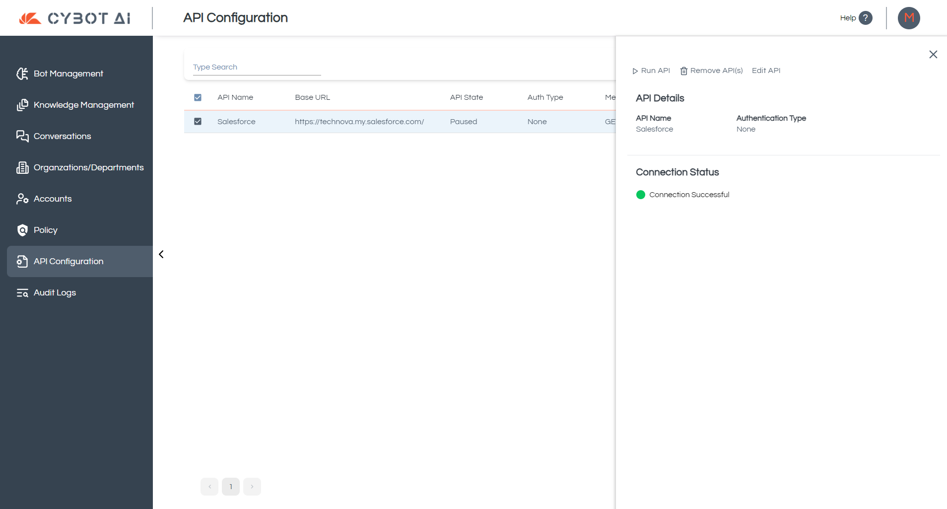 API overview API overview